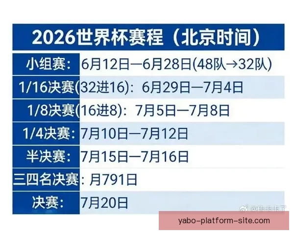2026世界杯赛程精彩回顾各队表现与关键数据解析